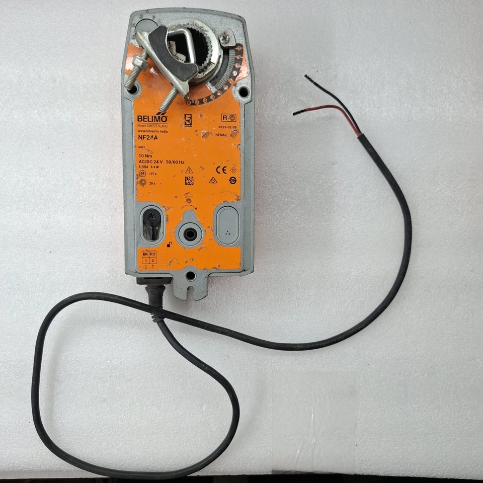 BELIMO NF24A DAMPER ACTUATOR 24V AC/DC 10Nm HVAC (USED WORKING) NF24A